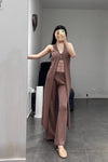 SWAYING/KNIT seamless straight pants SW24SS3B52 dirty pink PS83